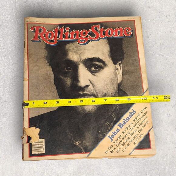 Rolling Stone Magazine #368 April 29, 1982 John Belushi Tribute Issue No Label - Picture 8 of 8